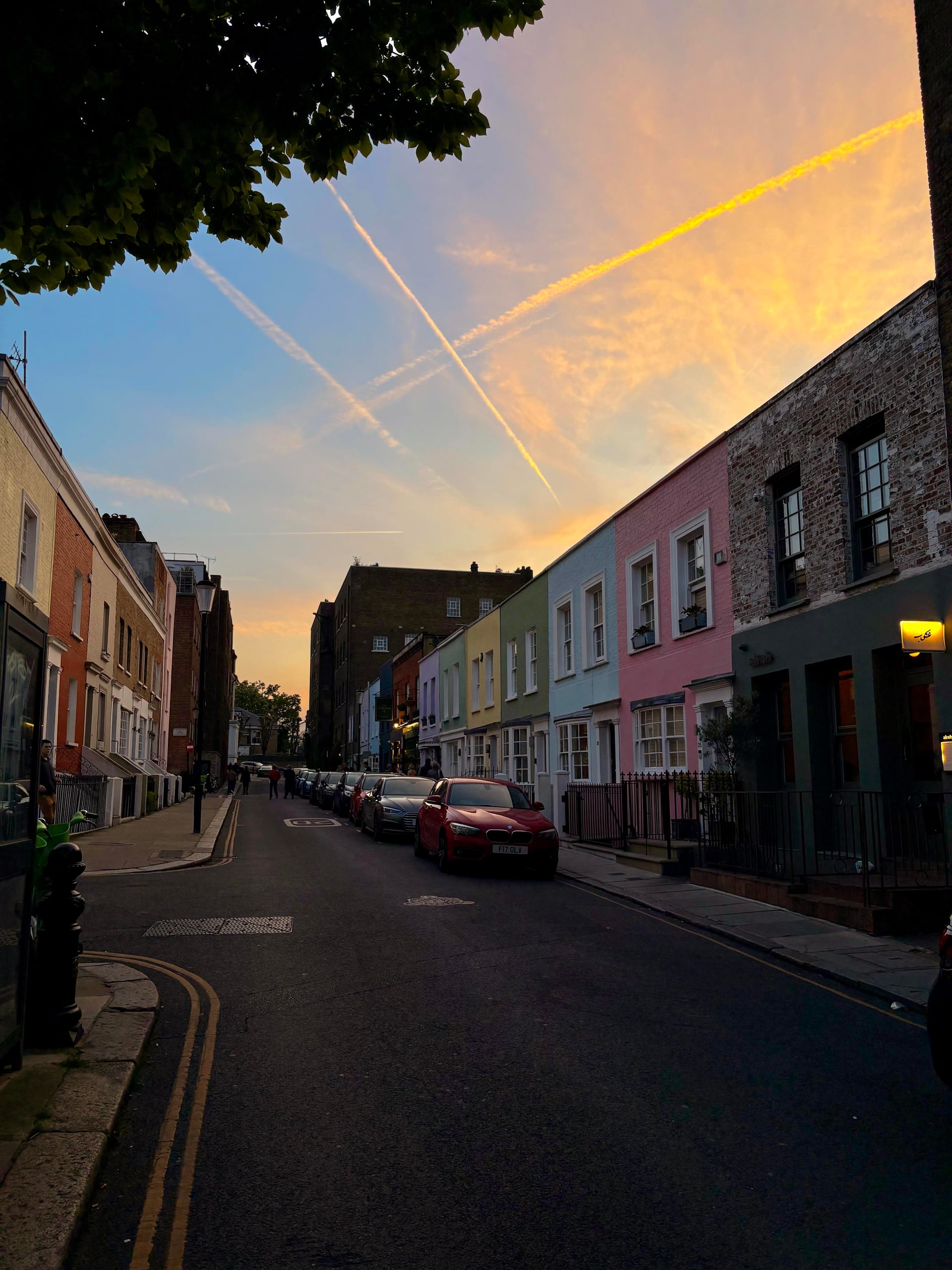 Golden hour in W11